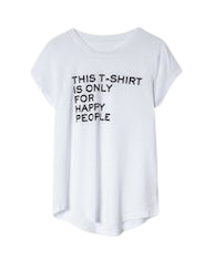 T-SHIRT WOOP HAPPY PEOPLE